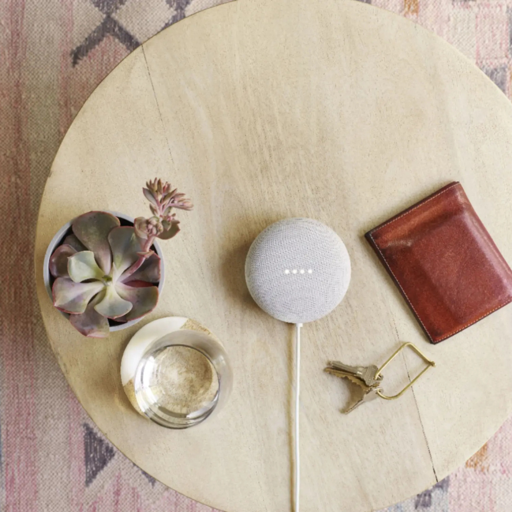 Google Nest Mini Smart Speaker 2nd Gen - Chalk - Demo Deals