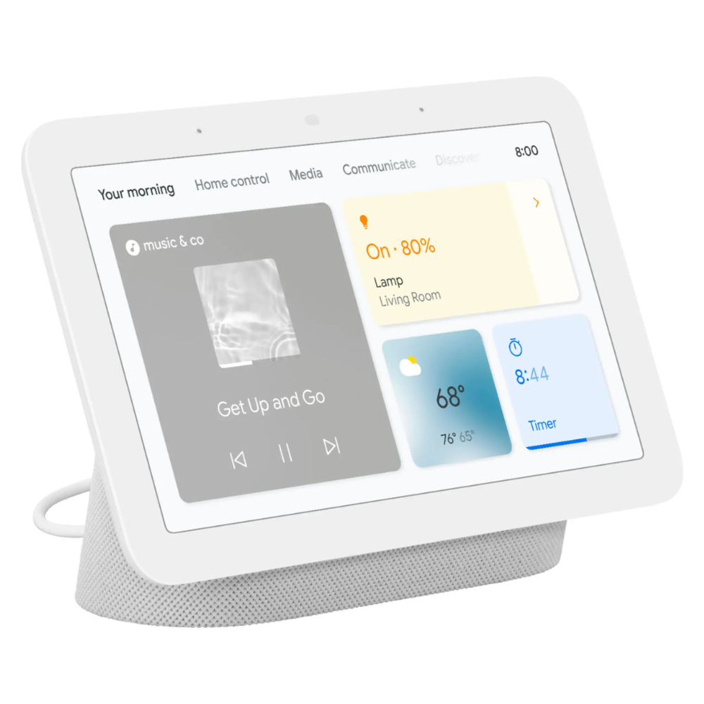 Google Nest Hub 7” Smart Display with Google Assistant 2nd Gen - Chalk