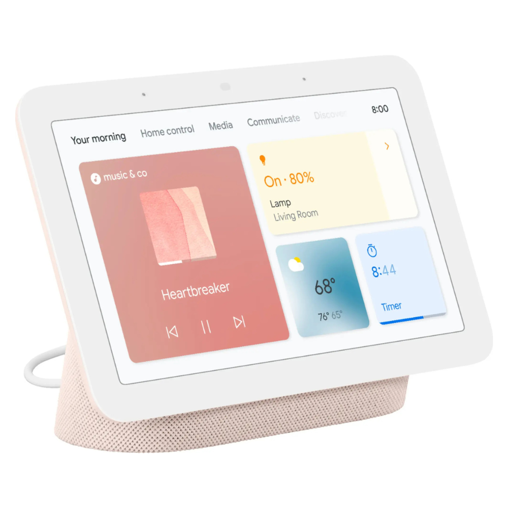 Google Nest Hub 7” Smart Display with Google Assistant 2nd Gen - Sand