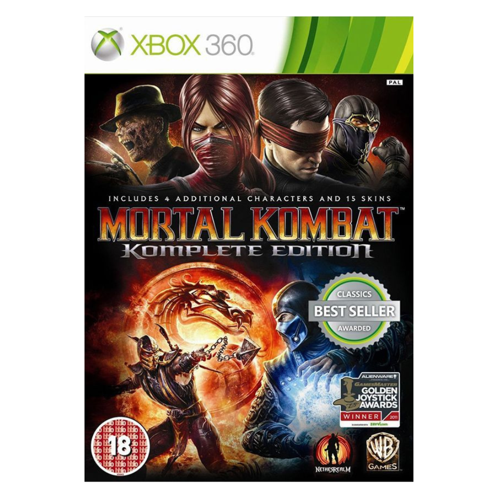 Mortal Kombat Komplete Edition - Xbox 360 - Please Read Description