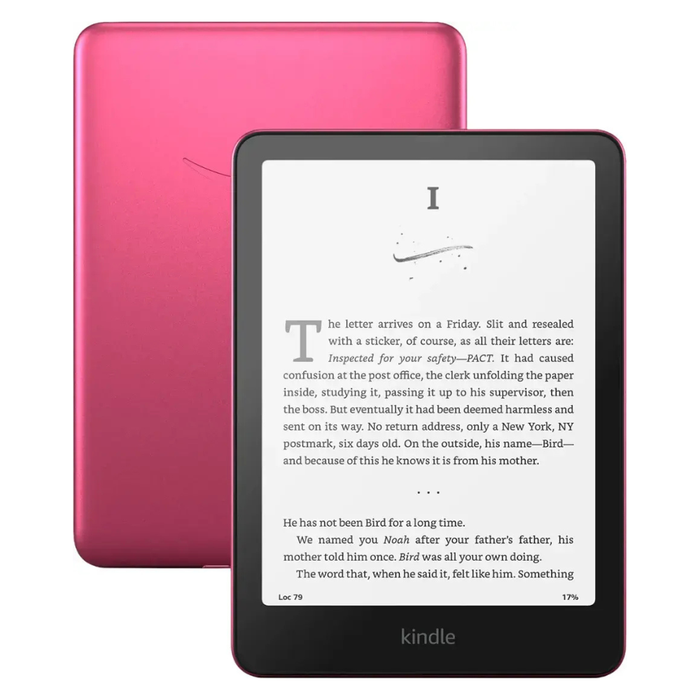Amazon - Kindle Paperwhite Signature Edition 12th Gen (32 GB) - Metallic Raspberry (Parallel Import)