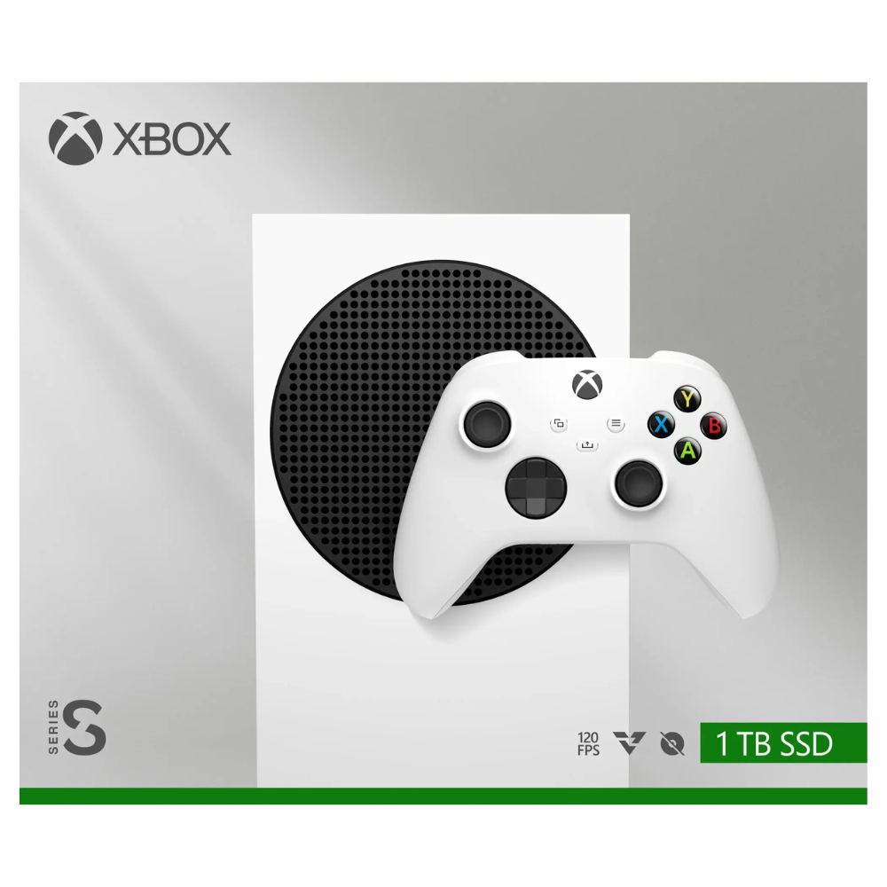 Microsoft - Xbox Series S 1TB All-Digital Console (Disc-Free Gaming) - Robot White