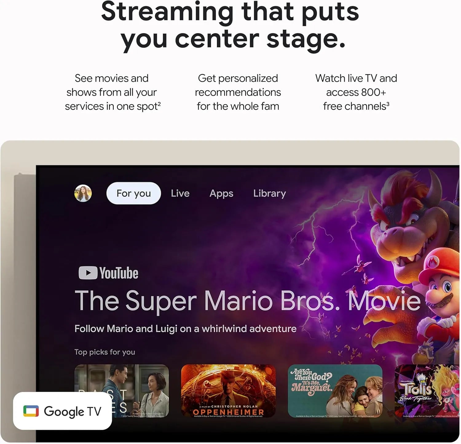 Google TV Streamer (4K) (Porcelain) (Parallel Import)