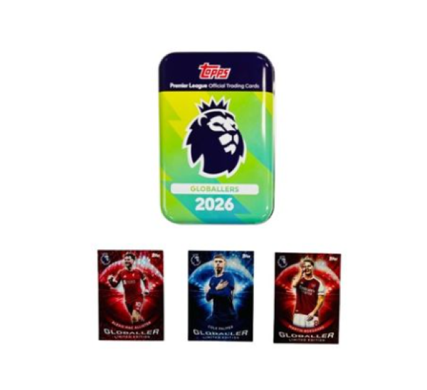 Topps Premier League 2026 Premium Soccer Trading Cards Mega Tin - Green
