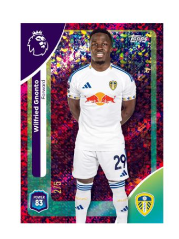 Topps Premier League 2026 Premium Soccer Trading Cards Box (28 packets)