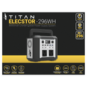 TITAN Elecstor 300W- 500W Portable Power Station Box 80000 MAH 296 WH - Evogames
