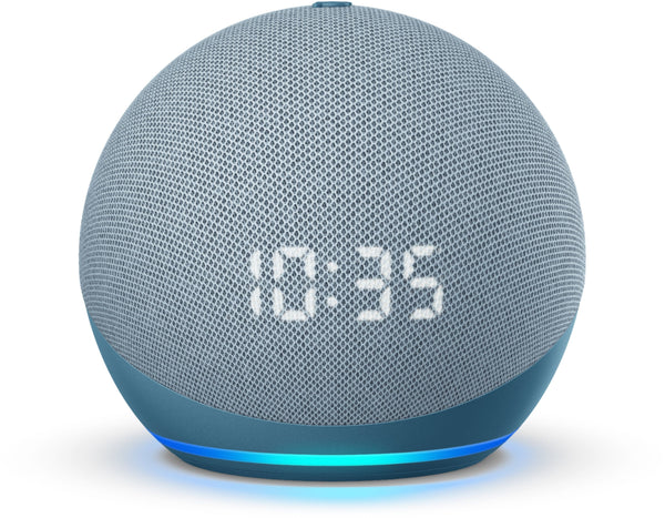 Amazon Echo Dot (4th Gen) with Clock and Alexa - Evogames