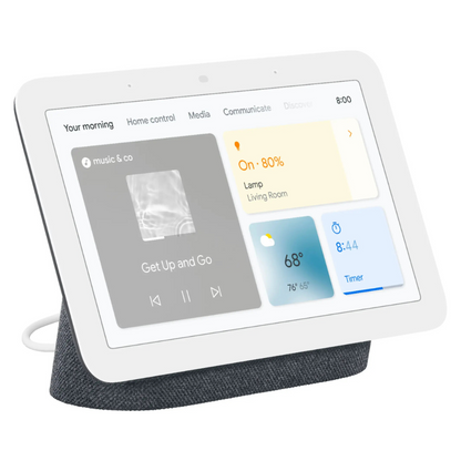 Google Nest Hub 7” Smart Display with Google Assistant 2nd Gen - Charcoal