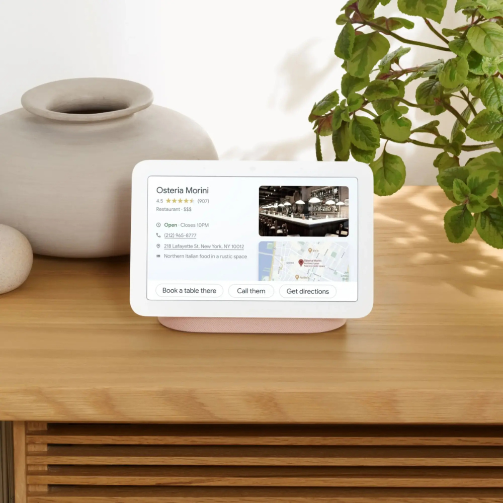 Google Nest Hub 7” Smart Display with Google Assistant 2nd Gen - Sand