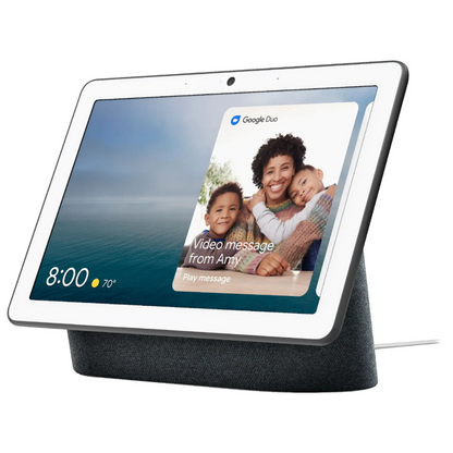 Google Nest Hub Max Smart Display with Google Assistant - Charcoal