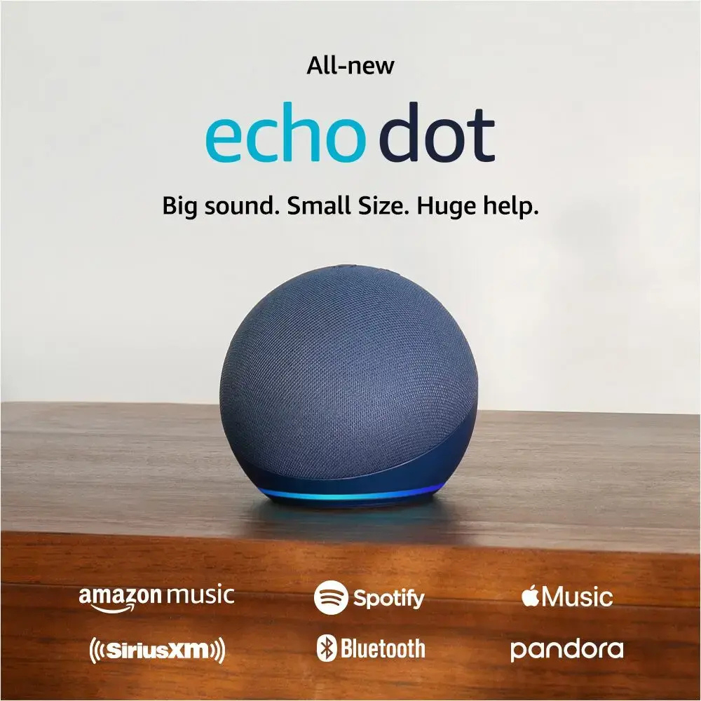 Demo Deals - Amazon Echo Dot Smart Speaker with Alexa 5th Gen - Glacier White (e)