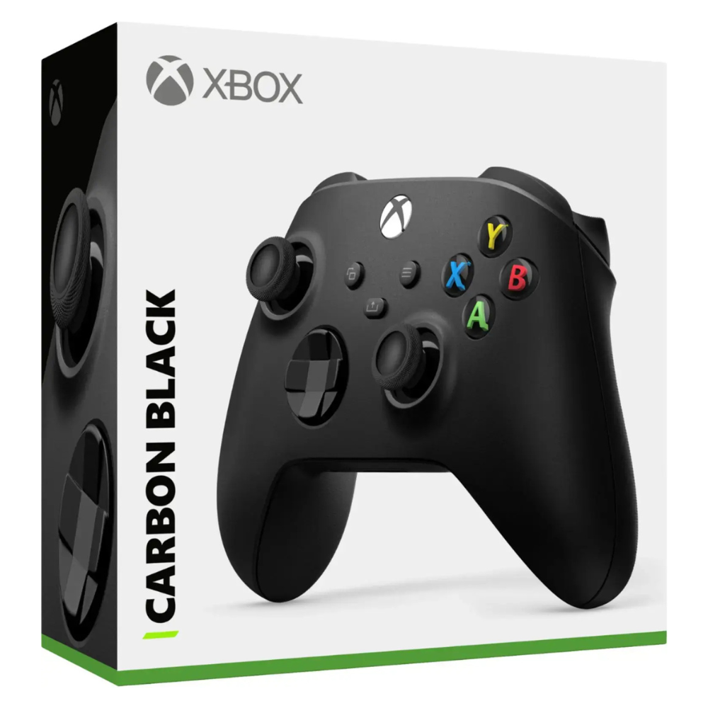 Microsoft Xbox Wireless Controller for Xbox Series X, Xbox Series S, Xbox One, Windows Devices - Carbon Black