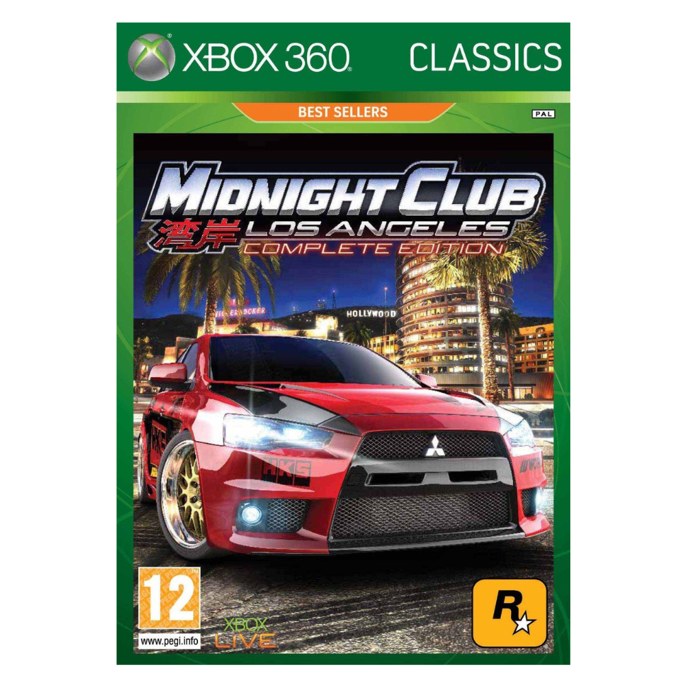Midnight Club Los Angeles Complete Edition - Xbox 360 - Please Read Description