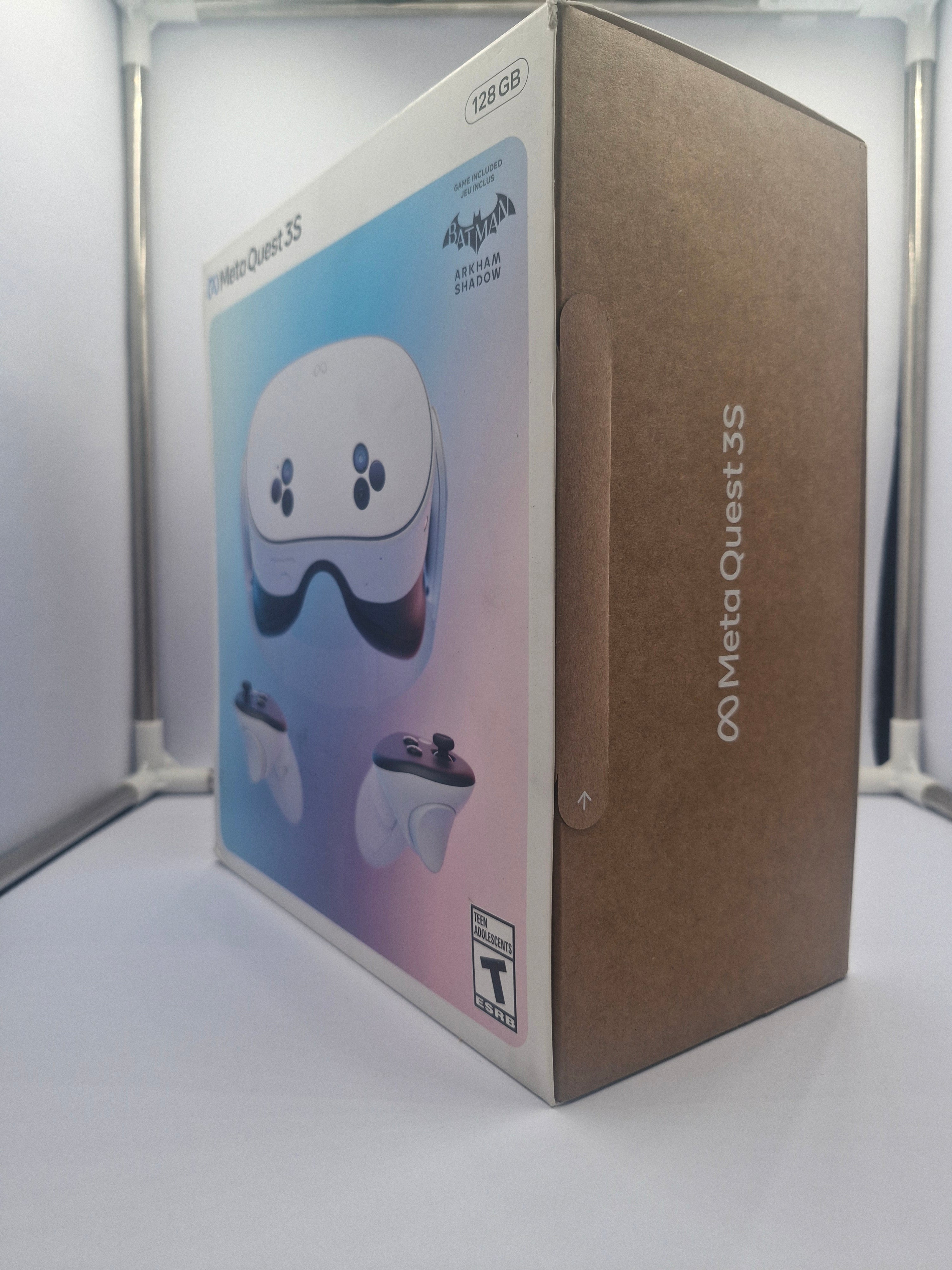 Meta Quest 3S 128GB — Get Batman: Arkham Shadow and a 3-Month Trial of Meta Horizon+ Included — All-In-One Headset - White (NEW & SEALED)