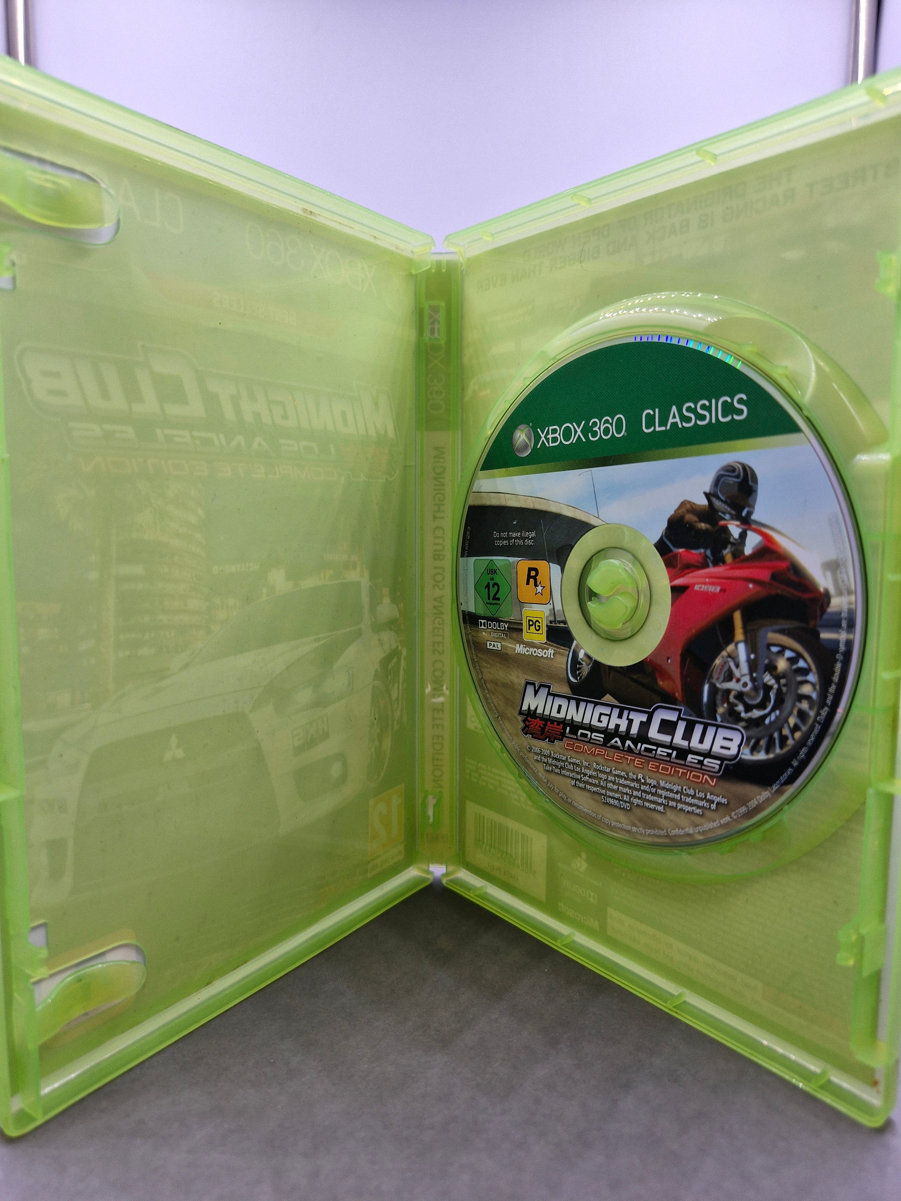 Midnight Club Los Angeles Complete Edition - Xbox 360 - Please Read Description