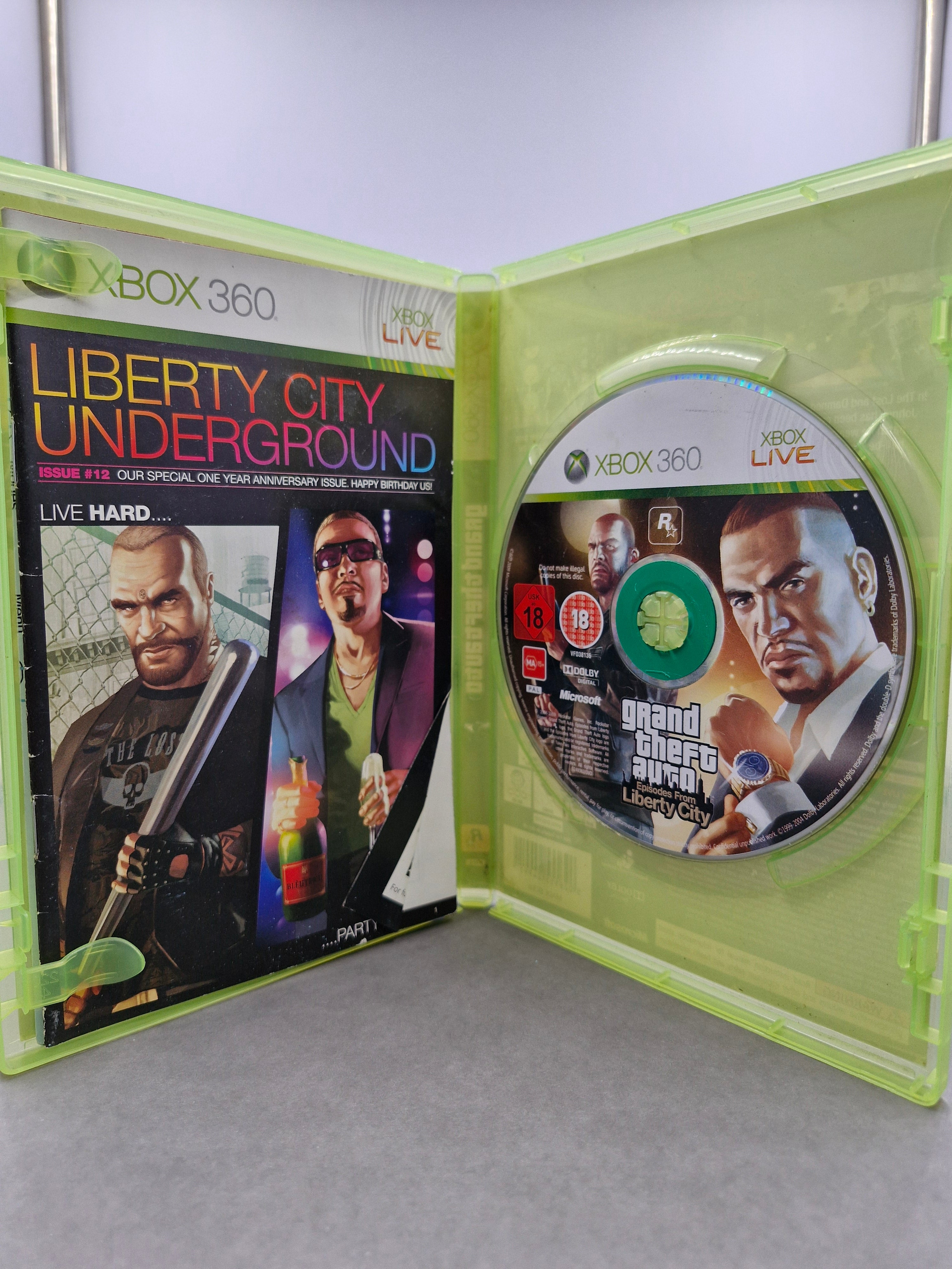 Grand Theft Auto Episodes from Liberty City - Xbox 360 - Please Read Description