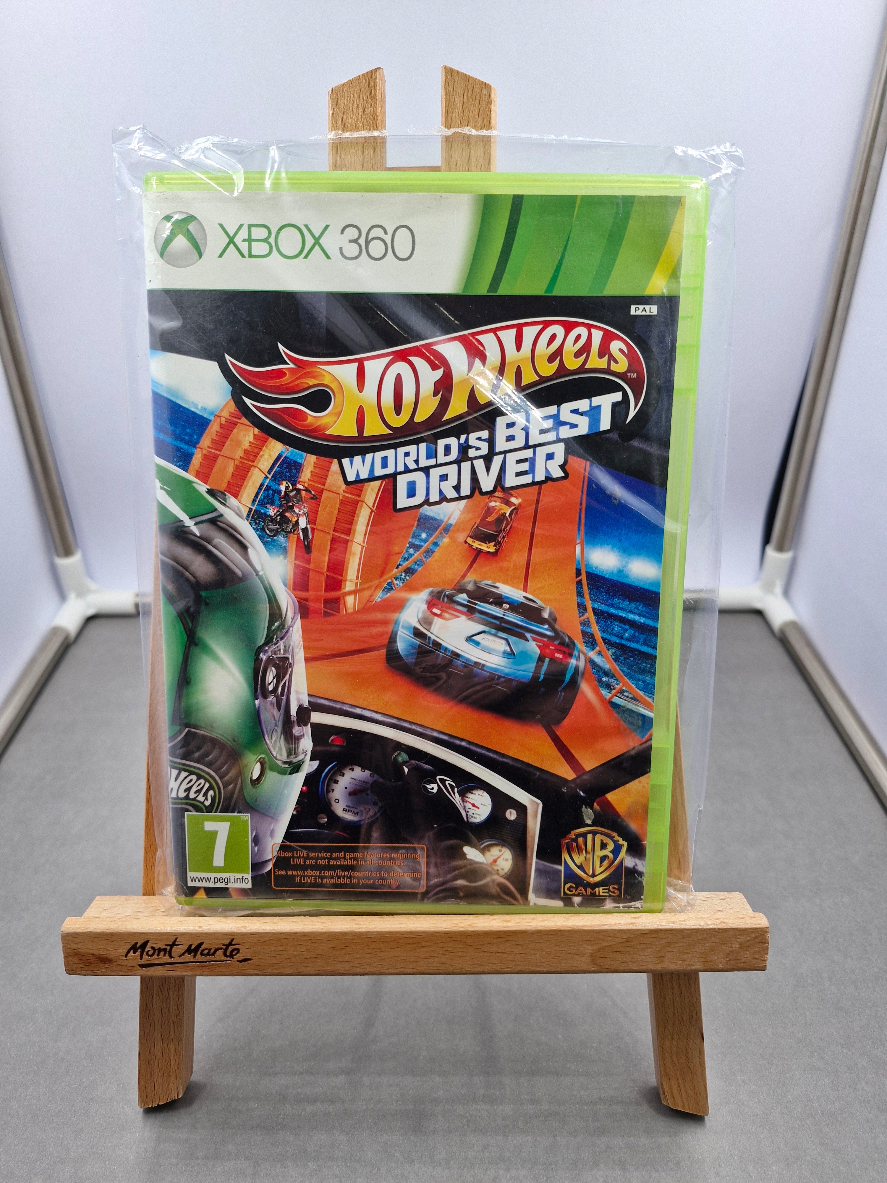 Hot Wheels Worlds Best Driver - Xbox 360 - Please Read Description