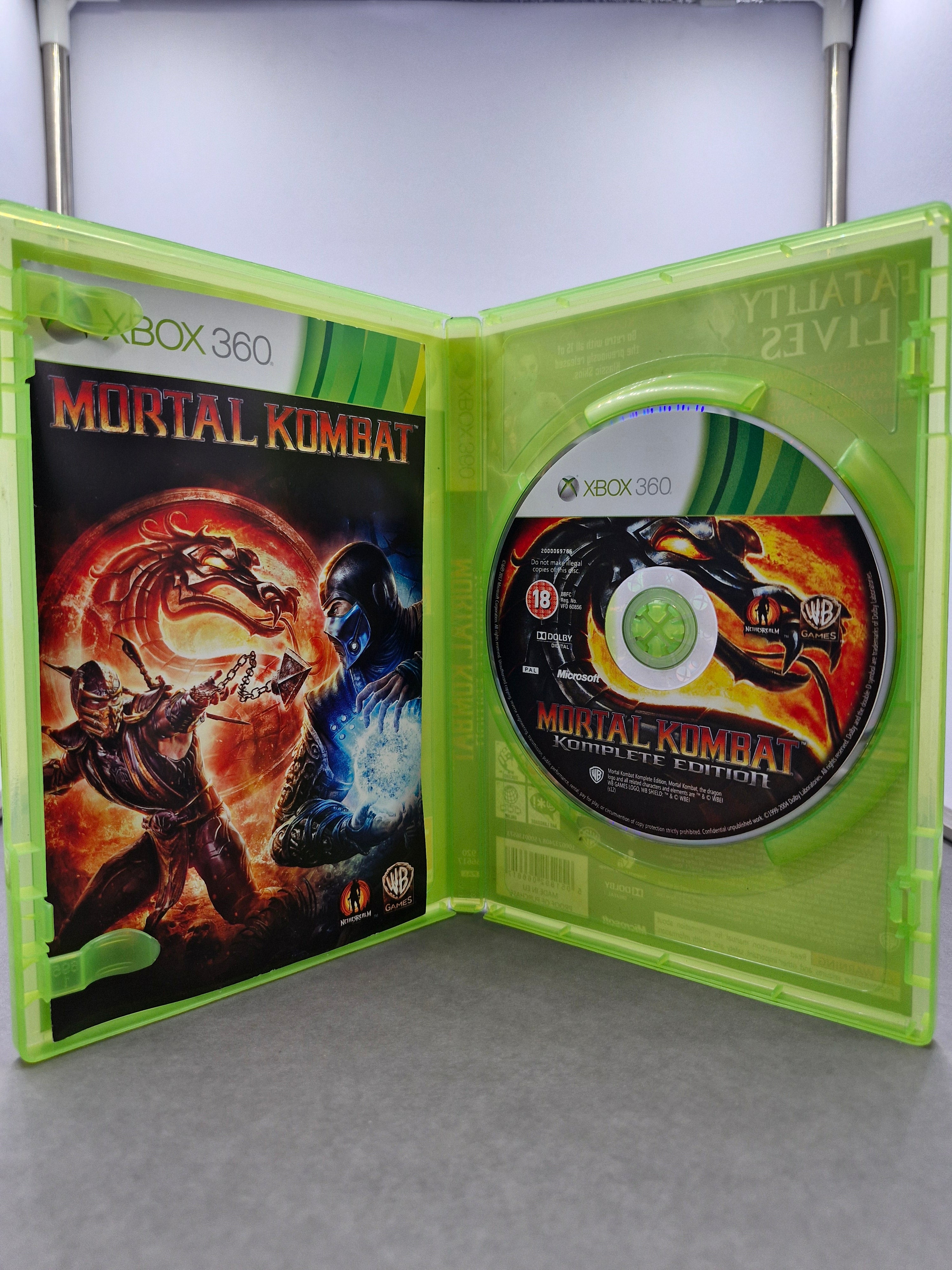 Mortal Kombat Komplete Edition - Xbox 360 - Please Read Description