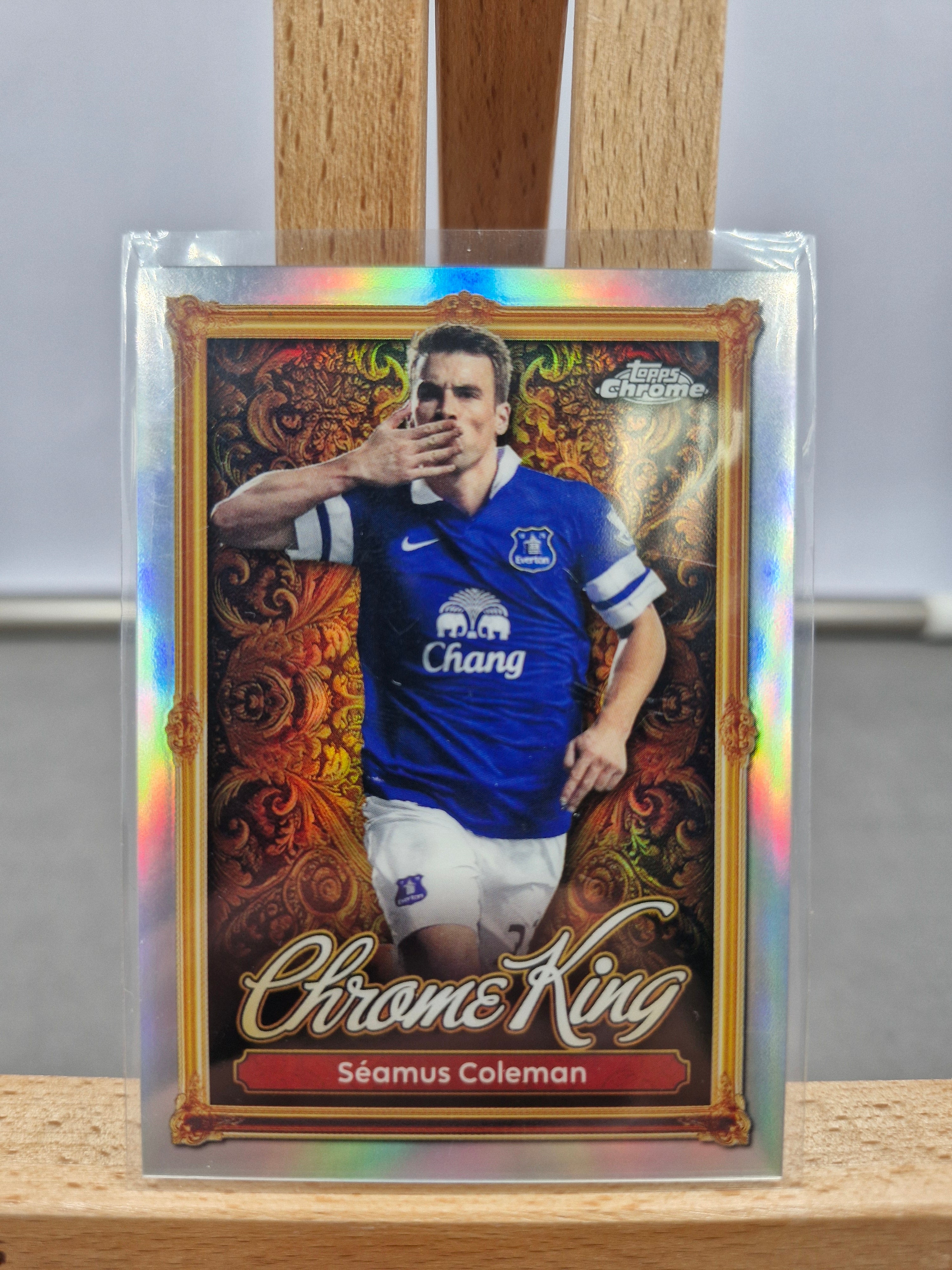 Topps Premier League 2026 - Chrome King - Seamus Coleman CK9 - Everton