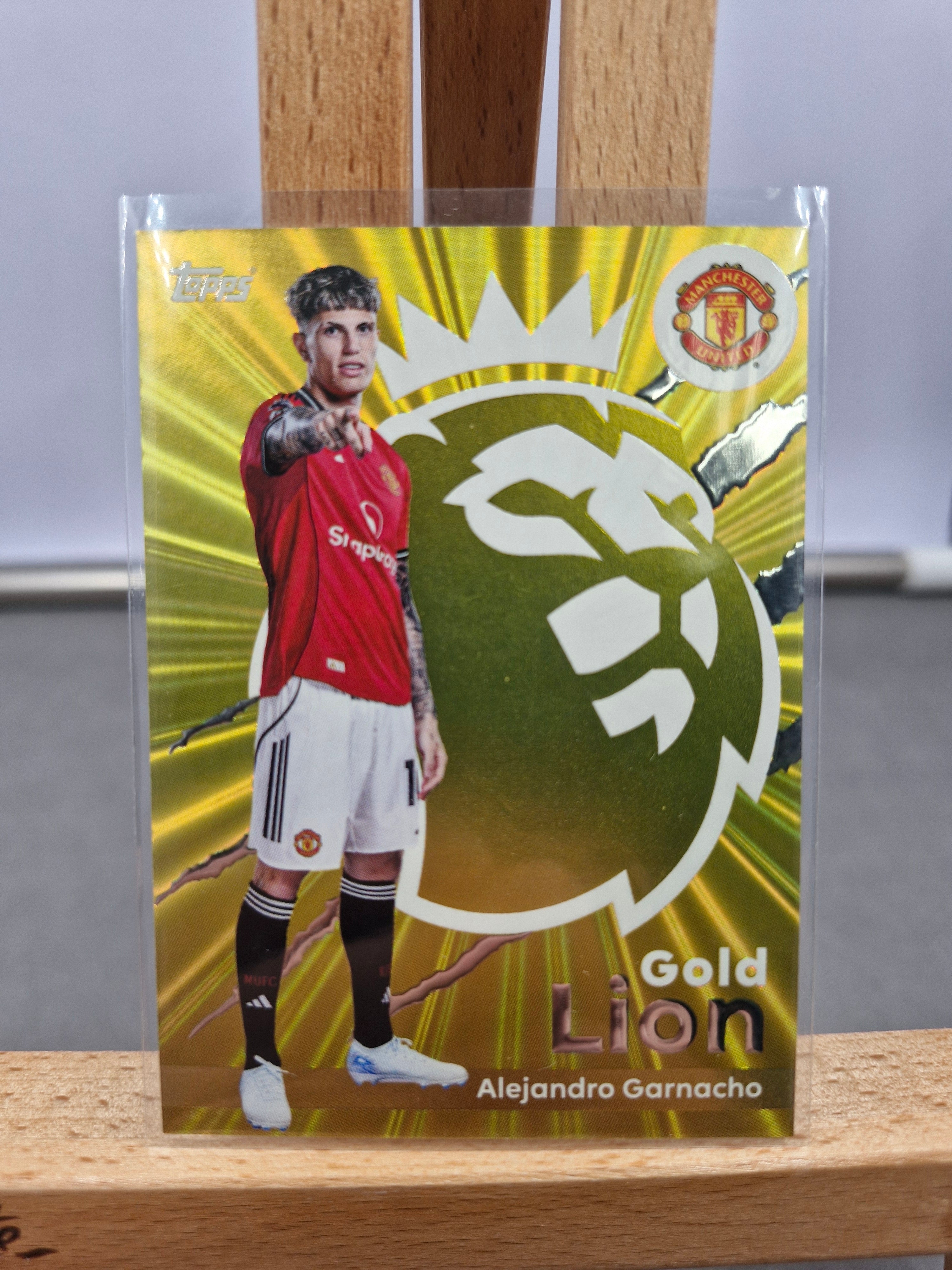Topps Premier League 2026 - Gold Lion - Alejandro Garnacho Manchester United