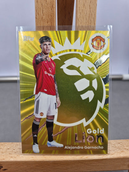 Topps Premier League 2026 - Gold Lion - Alejandro Garnacho Manchester United