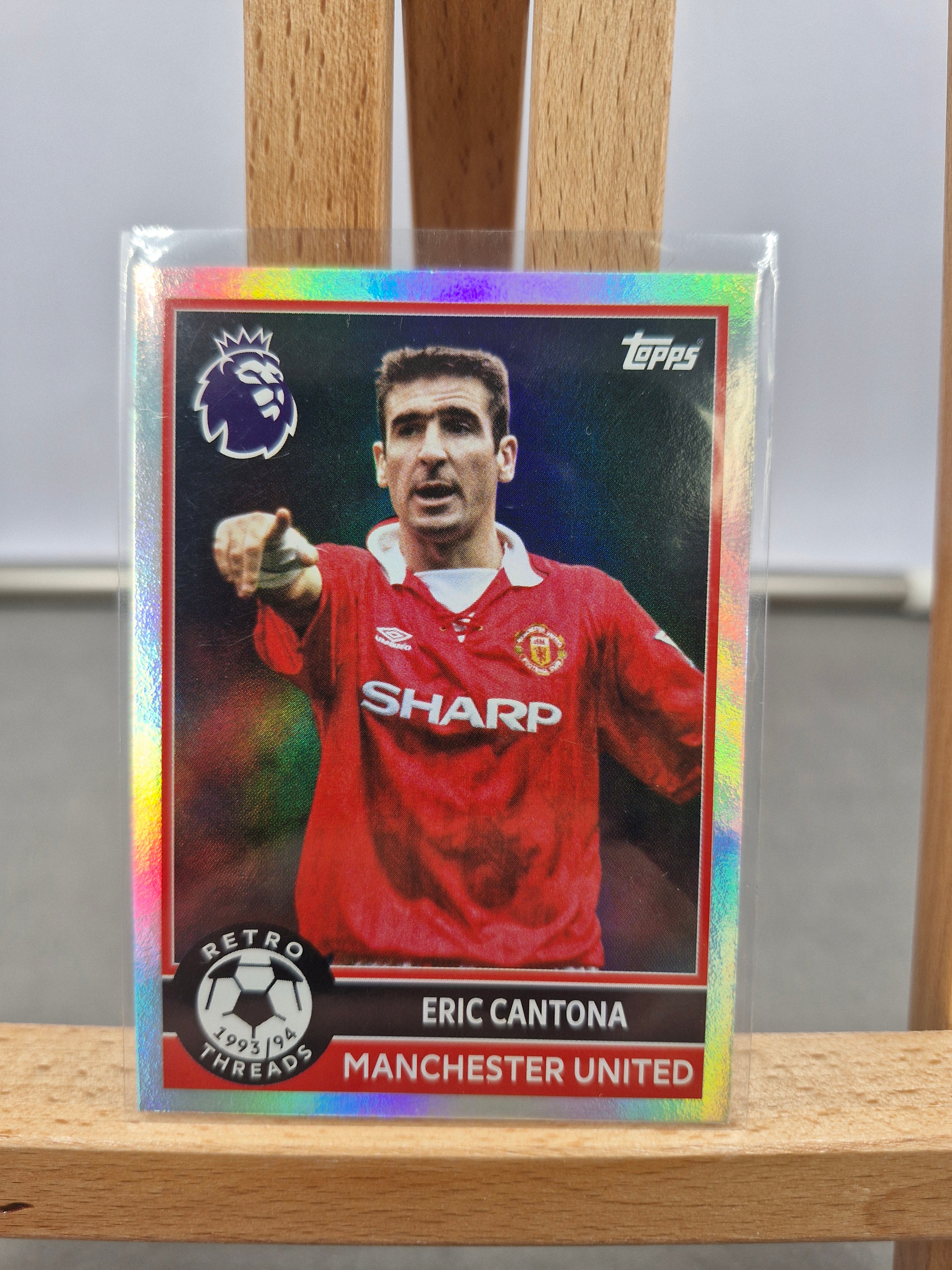 Topps Premier League 2026 - Eric Cantona Retro Threads 1993/94 (384) Manchester United