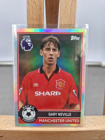 Topps Premier League 2026 - Gary Neville Retro Threads 1995/96 (393)