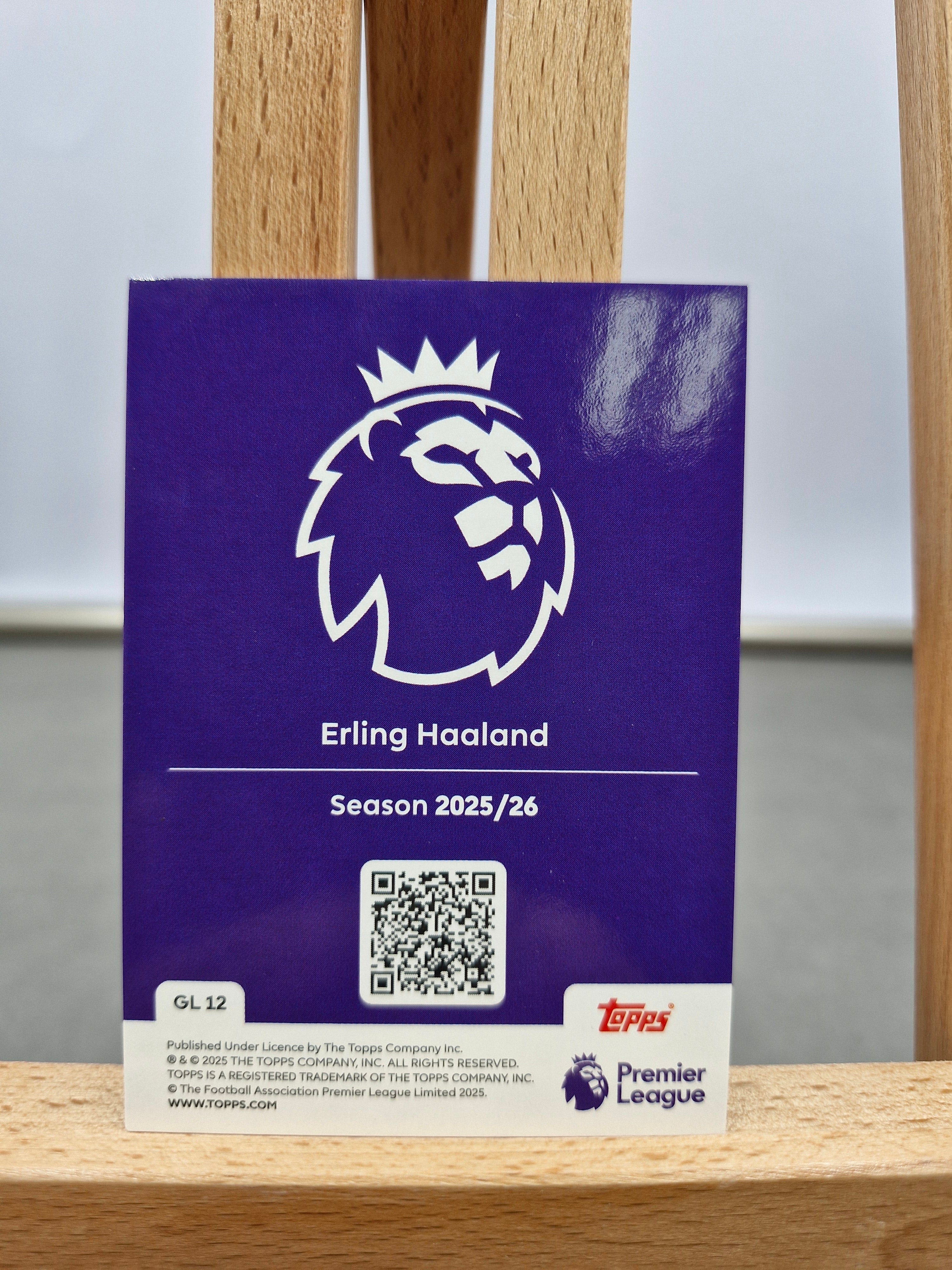 Erling Haaland – Gold Lion (Topps Premier League) 2025/26