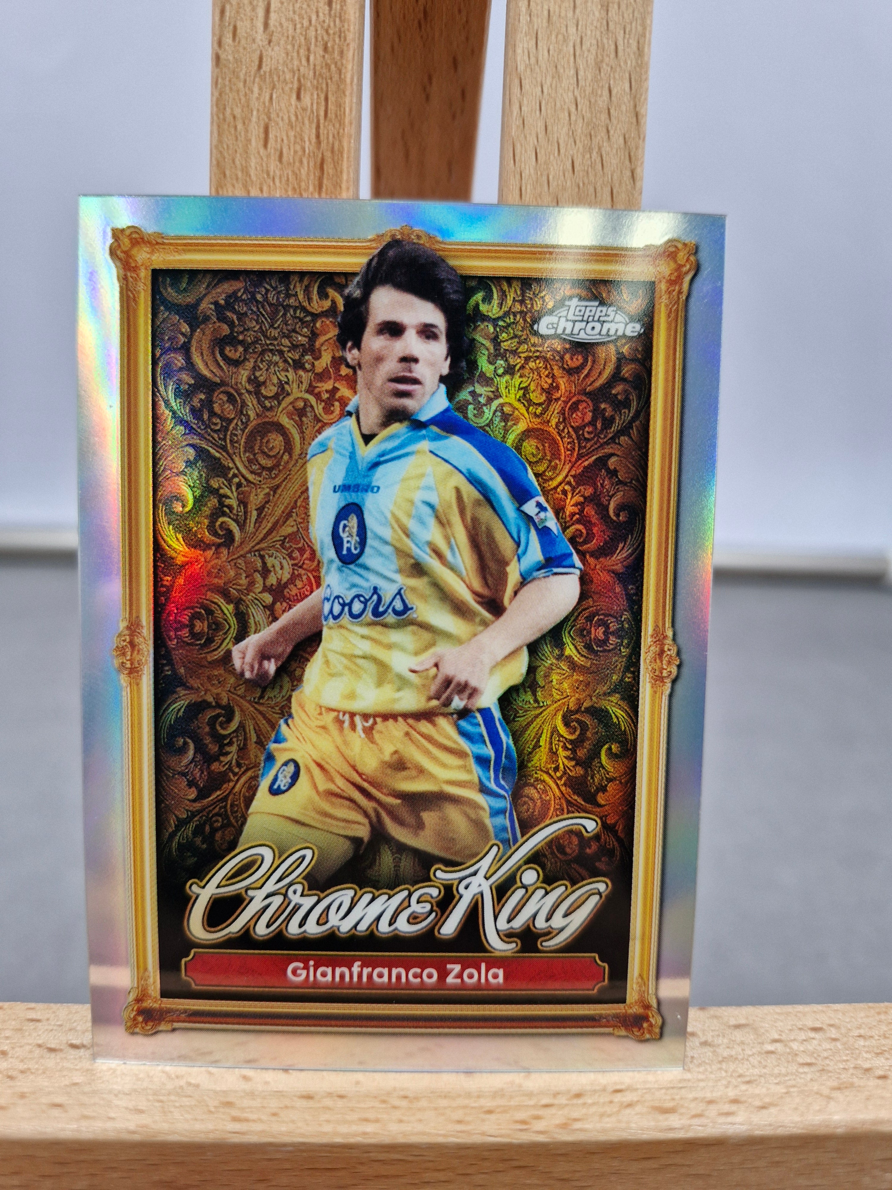 Gianfranco Zola – Chrome King (Topps Chrome Legacy Series)
