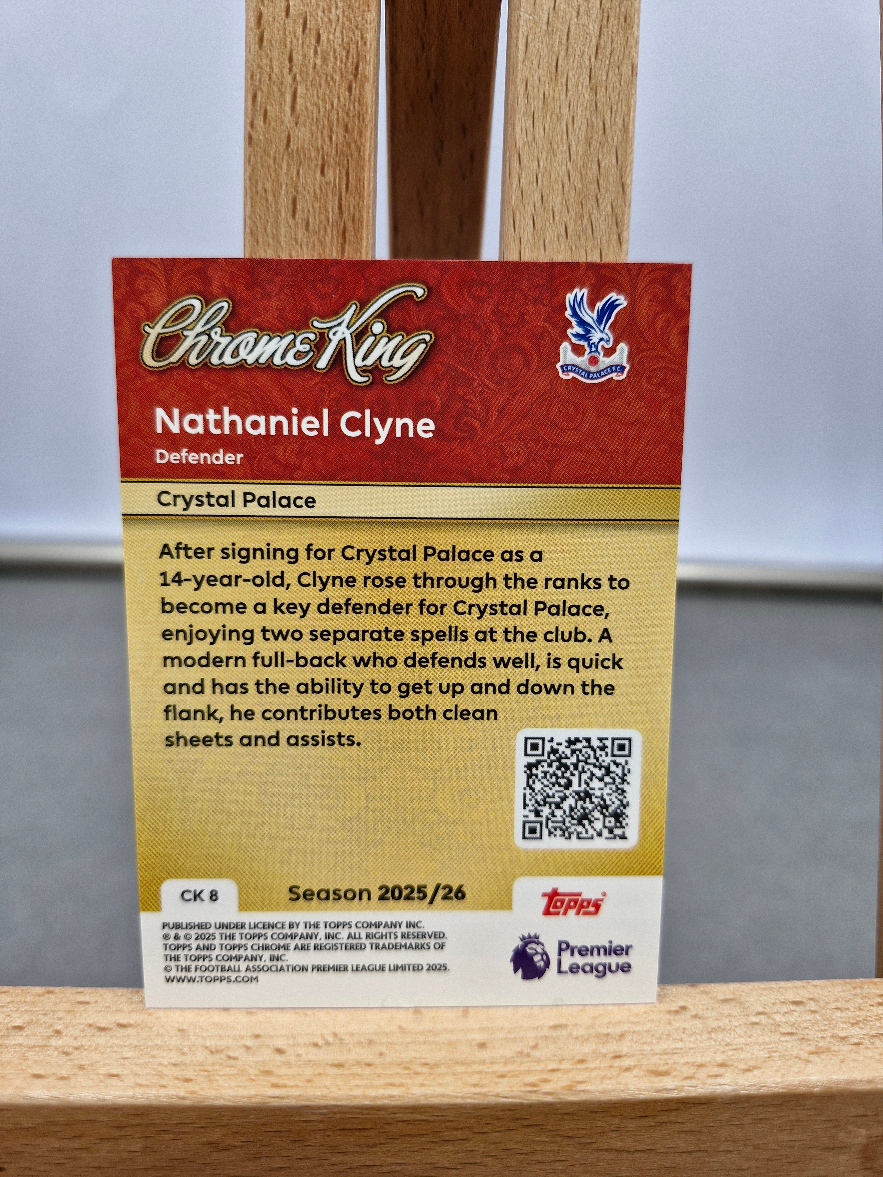 Nathaniel Clyne – Chrome King (Topps Chrome)