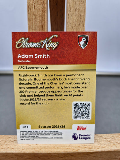 Adam Smith – Chrome King (Topps Chrome)