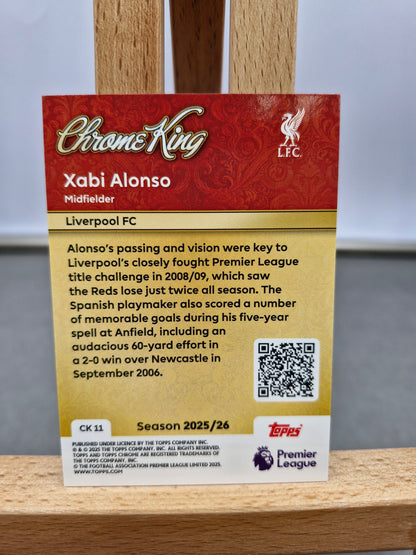 Xabi Alonso – Chrome King (Topps Chrome)
