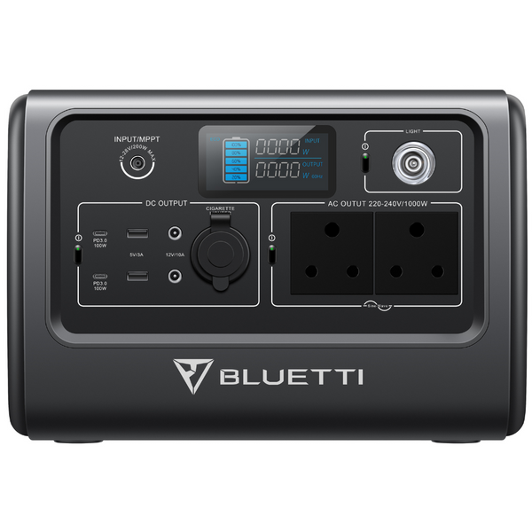 BLUETTI EB70 Portable Power Station 1000W | 716WH (SA Socket) - Evogames