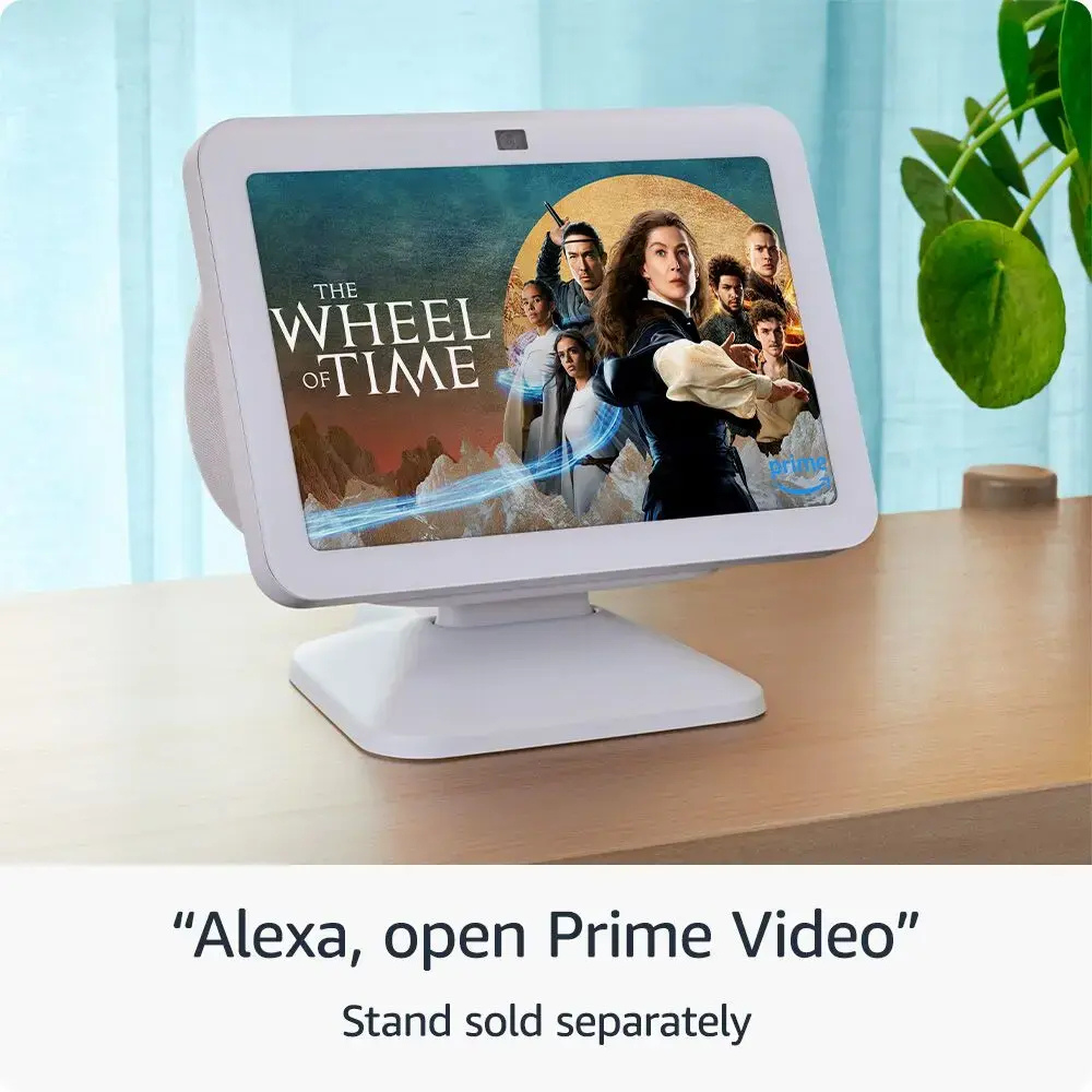 Amazon - Echo Show 8 (3rd Generation) 8-inch Smart Display with Alexa - Glacier White