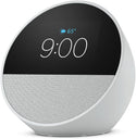 Amazon Echo Spot Smart alarm clock with vibrant sound + Alexa (2024)