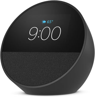 Amazon Echo Spot Smart alarm clock with vibrant sound + Alexa (2024)