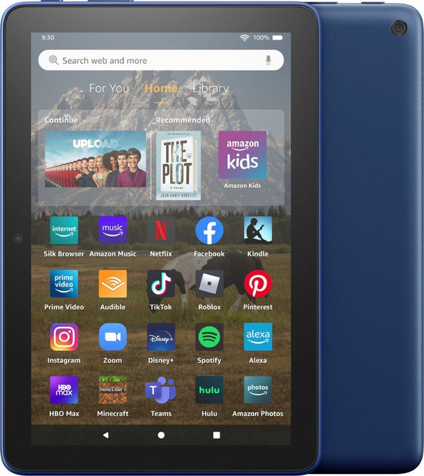Amazon - Fire HD 8 12th Gen (2022) 8" HD tablet with Wi-Fi 32 GB - Evogames