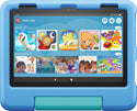 Amazon - Fire HD 8 Kids Ages 3-7 (2022) 8" HD tablet with Wi-Fi 32 GB - Blue - Evogames