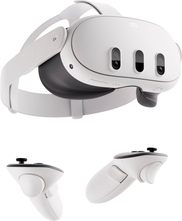 Oculus Meta Quest 3 Breakthrough Mixed Virtual Reality Headset - 128GB - White