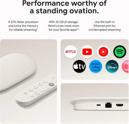 Google TV Streamer (4K) (Porcelain) (Parallel Import)