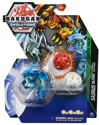 Bakugan Starter Pack - Sairus Ultra Blue - Evogames