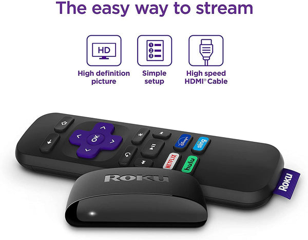 Roku Express HD Streaming Media Player with Simple Remote - Evogames