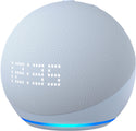 Amazon - Echo Dot with Clock (5th Gen 2022 Release) Smart Speaker with Alexa - Evogames