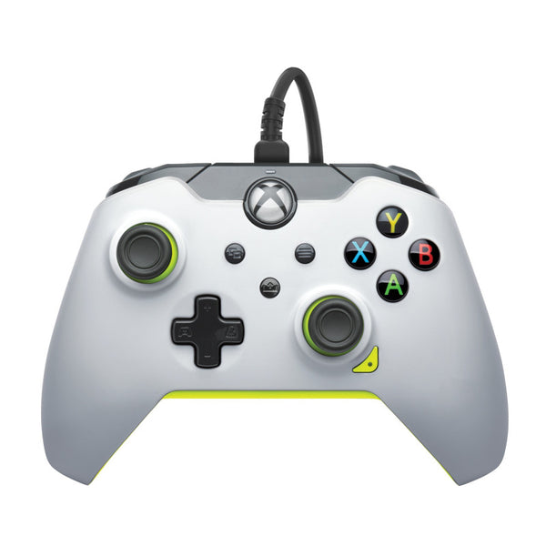 PDP Wired Controller for Xbox Series X - Electric White  (includes1 Month Ultimate Game Pass) - Evogames