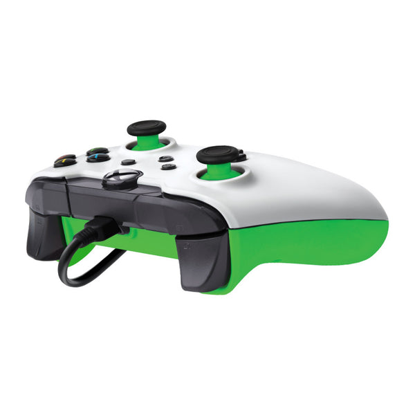 PDP Wired Controller for Xbox Series X - Neon White  (includes1 Month Ultimate Game Pass) - Evogames