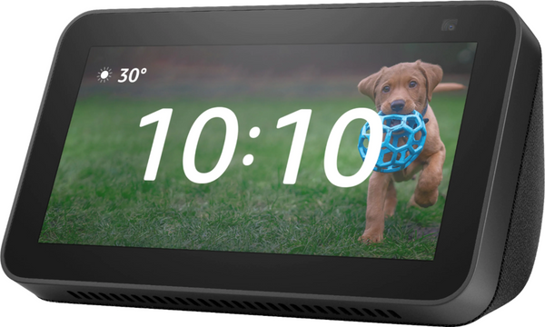 Amazon - Echo Show 5 (2nd Gen, 2021 release) | Smart display with Alexa and 2 MP camera - Charcoal - Evogames