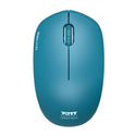 Port Connect MOUSE COLLECTION WIRELESS BLUE - Evogames