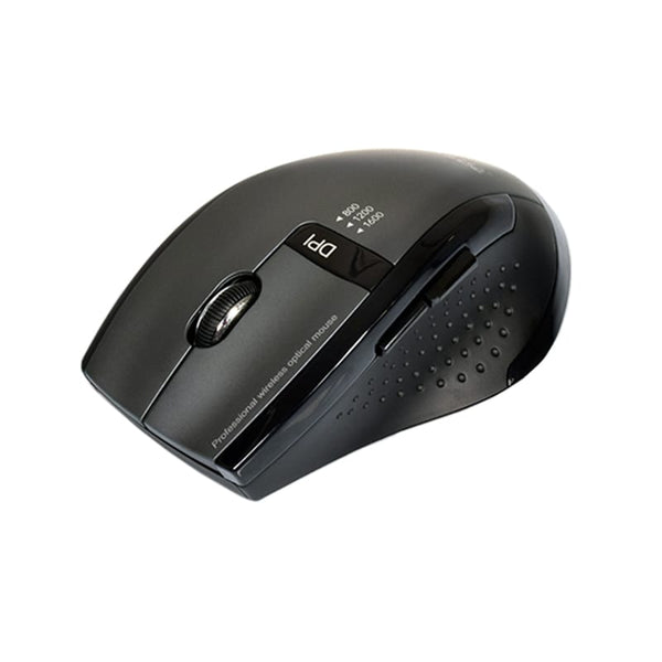 Port Connect Wireless Mouse - Black - Evogames