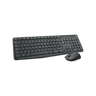 LOGITECH MK235 WIRELESS KEYBOARD AND MOUSE COMBO, GREY KEYS - Evogames