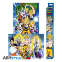 Dragon Ball - Set 2 Chibi Posters - Groups (52x38) - Evogames